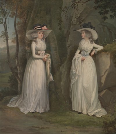 Eleanor and Margaret Ross by Alexander Nasmyth